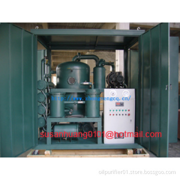 Weather-proof type vacuum Transformer oil purification/ oil filtration plant